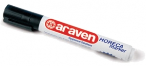 Araven Feutre Horeca Marker - Noir